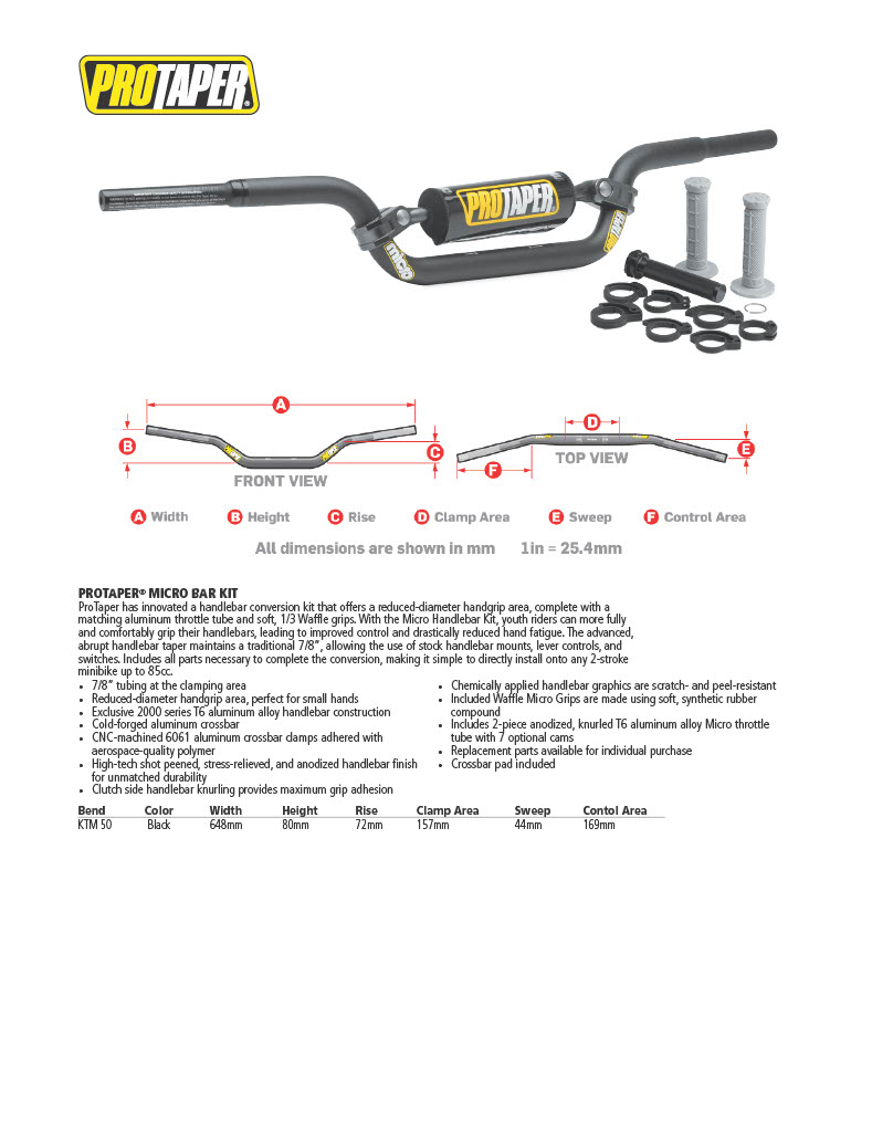 ProTaper Micro Bar